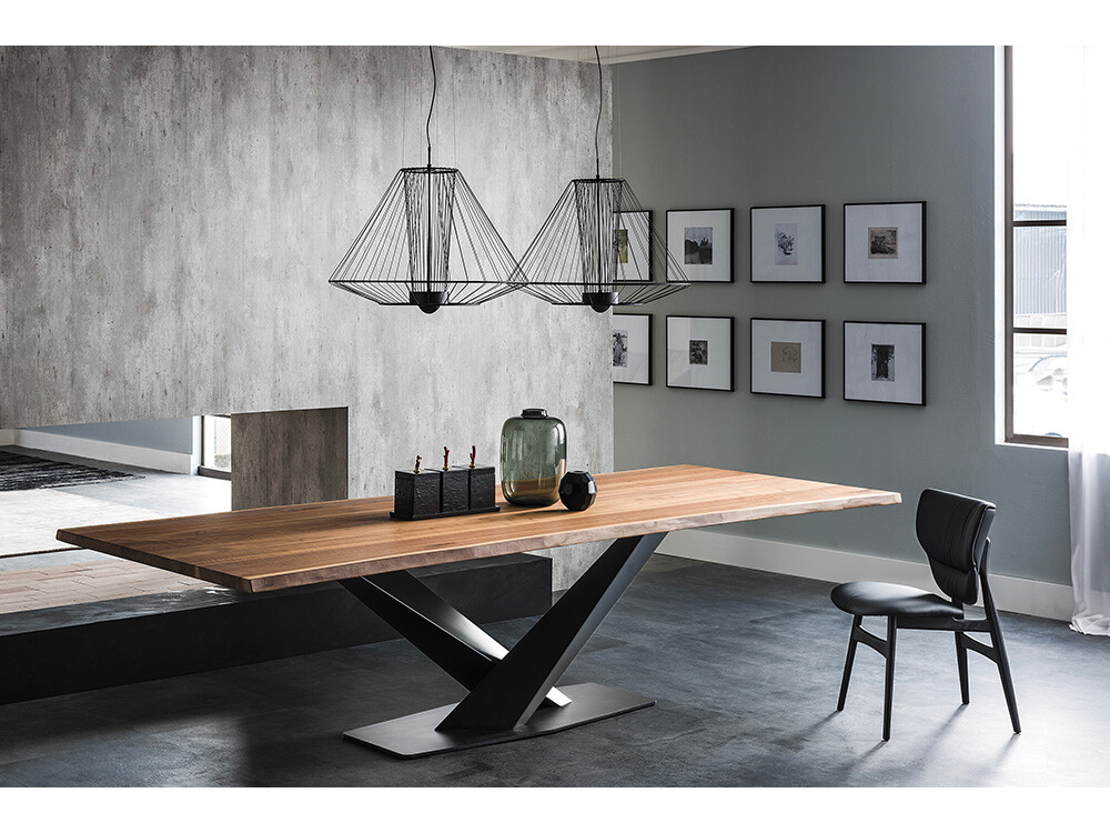 F TAVOLO STRATOS WOOD