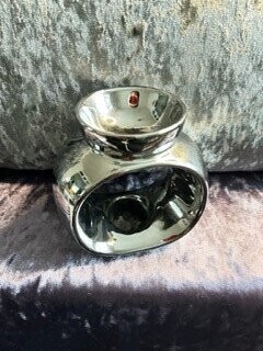 Silver coloured Wax Warmer
