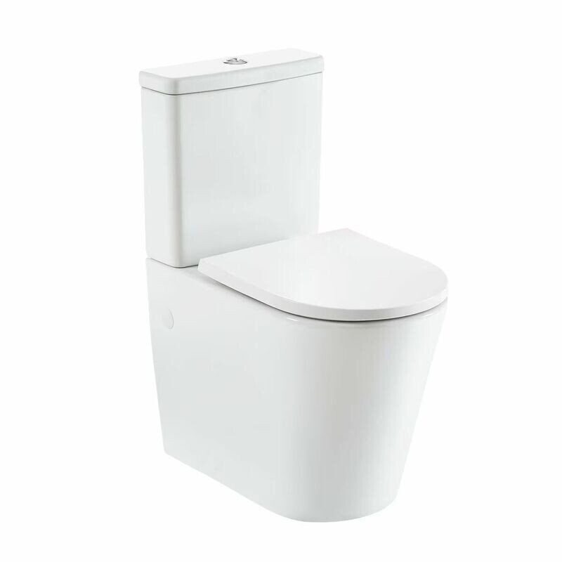 Stand Wc komplett set Spülkasten aus KERAMIK und Waschbecken Gäste WC