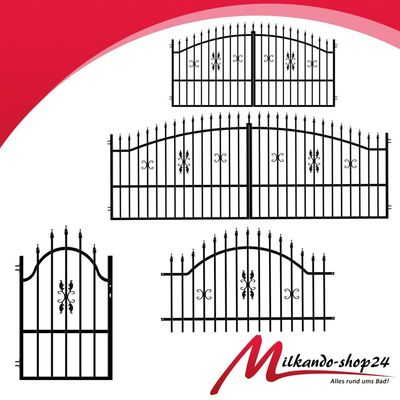 Klassische Metallzäune