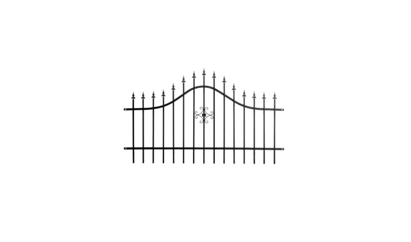 Gartenzaun Zaunelement Schmiedezaune Metallzaun Zaunfeld Schmuckzaun 200 x 120 - M3 Gartenzaun Zaunelement Schmiedezaune Metallzaun Zaunfeld Schmuckzaun 200 x 120 - M3