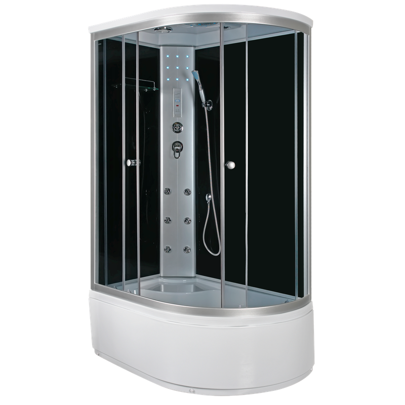 Duschkabine  Fertigdusche Komplettdusche 120 x 80 cm