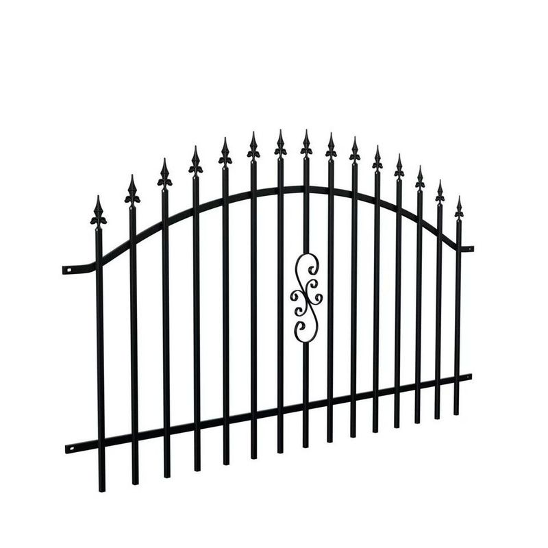 Gartenzaun Zaunelement Schmiedezaune Metallzaun Zaunfeld Schmuckzaun 200 x 120 - M1 Gartenzaun Zaunelement Schmiedezaune Metallzaun Zaunfeld Schmuckzaun 200 x 120 - M1