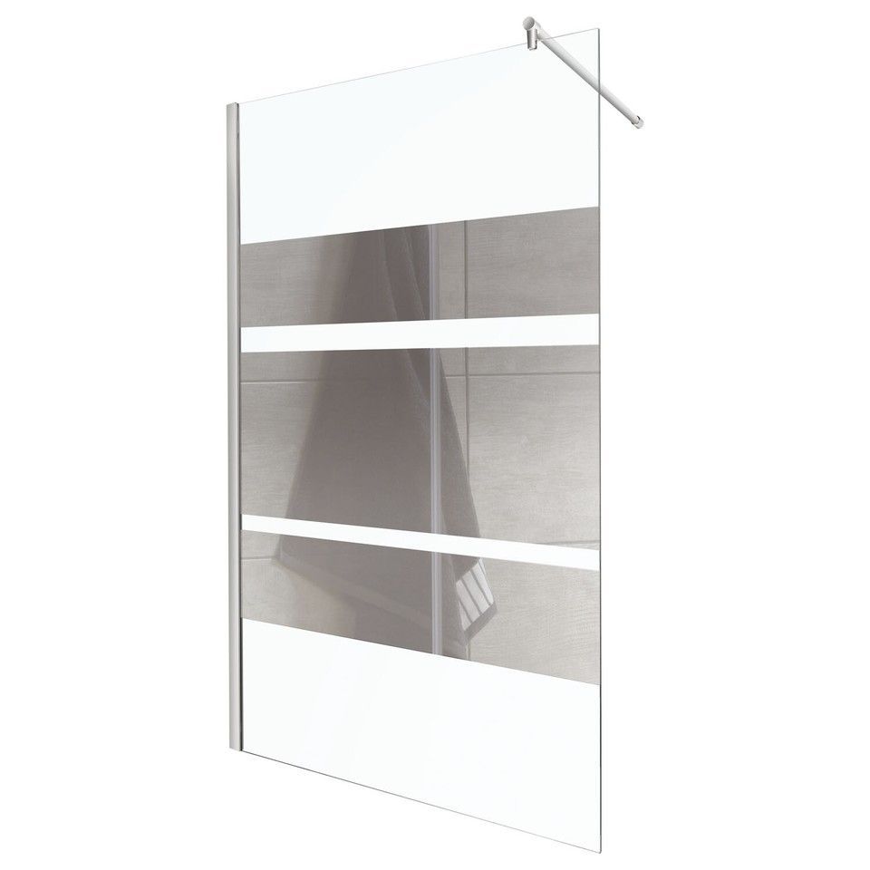 Walk in Duschwand ESG Glas Dusche Duschkabine Duschabtrennung Seitenwand 100 cm Walk in Duschwand ESG Glas Dusche Duschkabine Duschabtrennung Seitenwand 100 cm