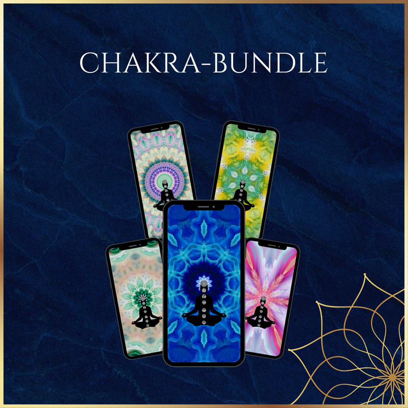 "5er-Chakra-Bundle" Handywallpaper
