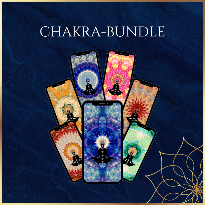 "7er-Chakra-Bundle" Handywallpaper