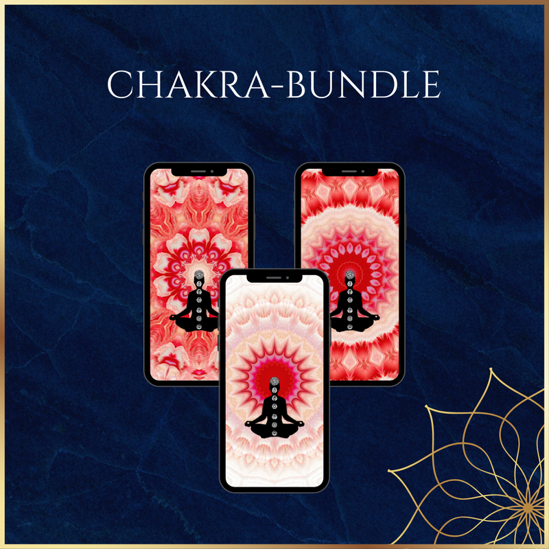 "3er-Chakra-Bundle-Red" Handywallpaper