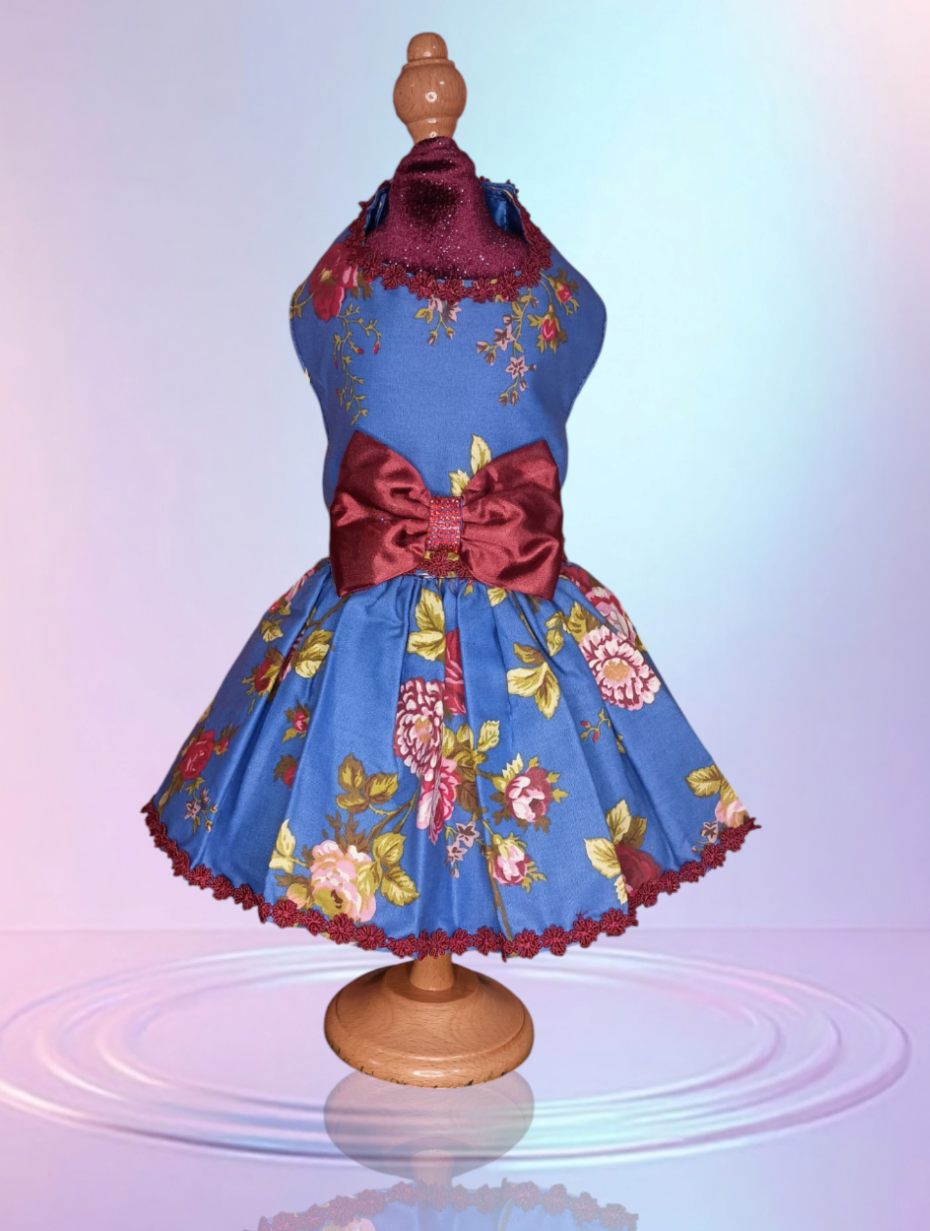 Blue floral 