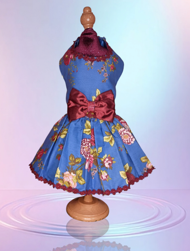 Blue floral 