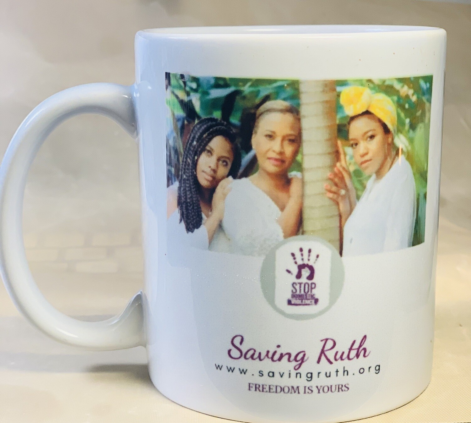 &quot; Saving Ruth Coffee Mug&quot; $12.50 Donation
