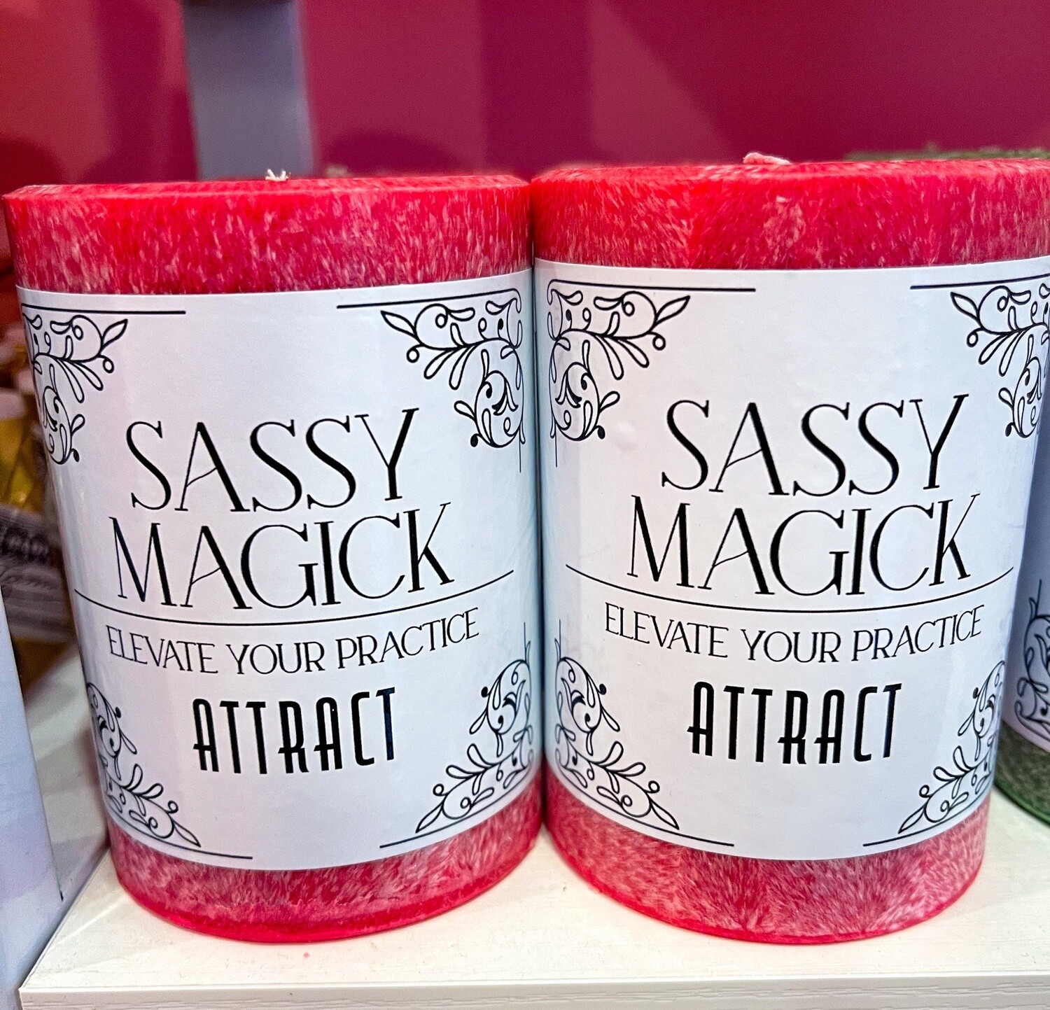 ATTRACT PILLAR CANDLE