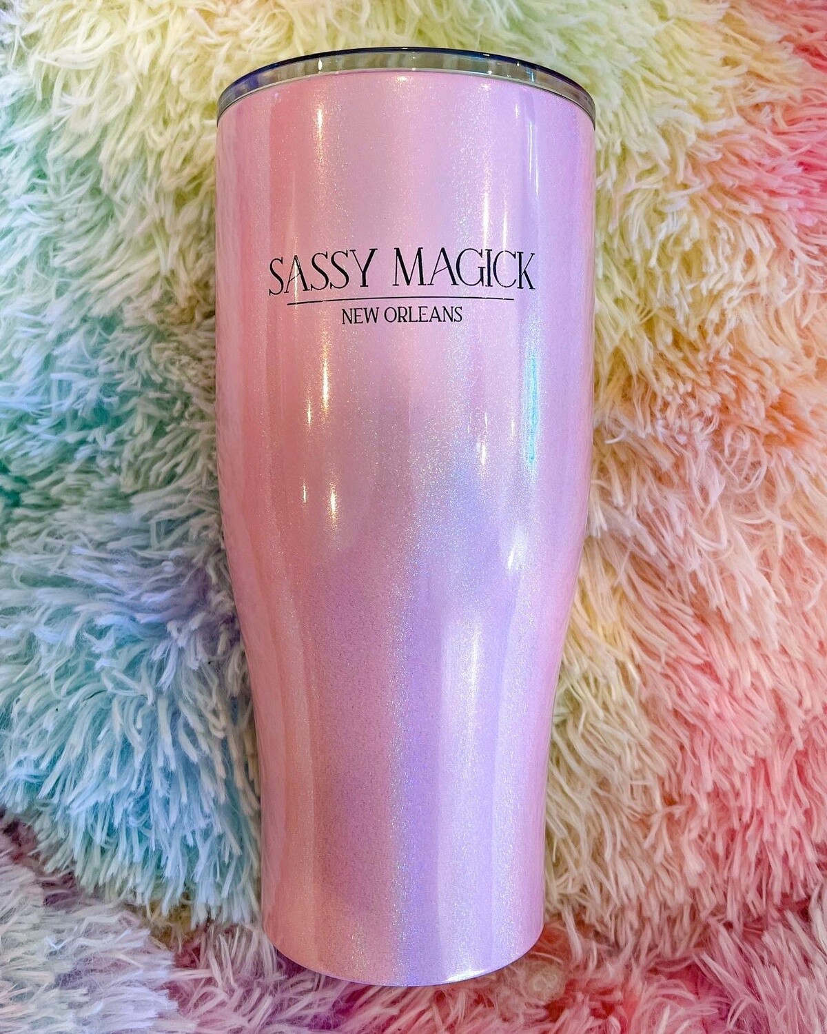 Pink tumbler