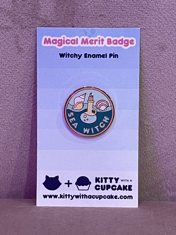 Sea Witch Enamel Pin