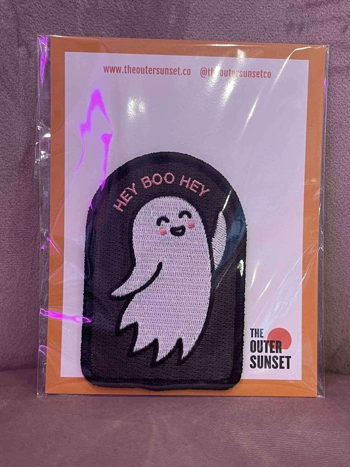 Hey Boo Hey Ghost Patch