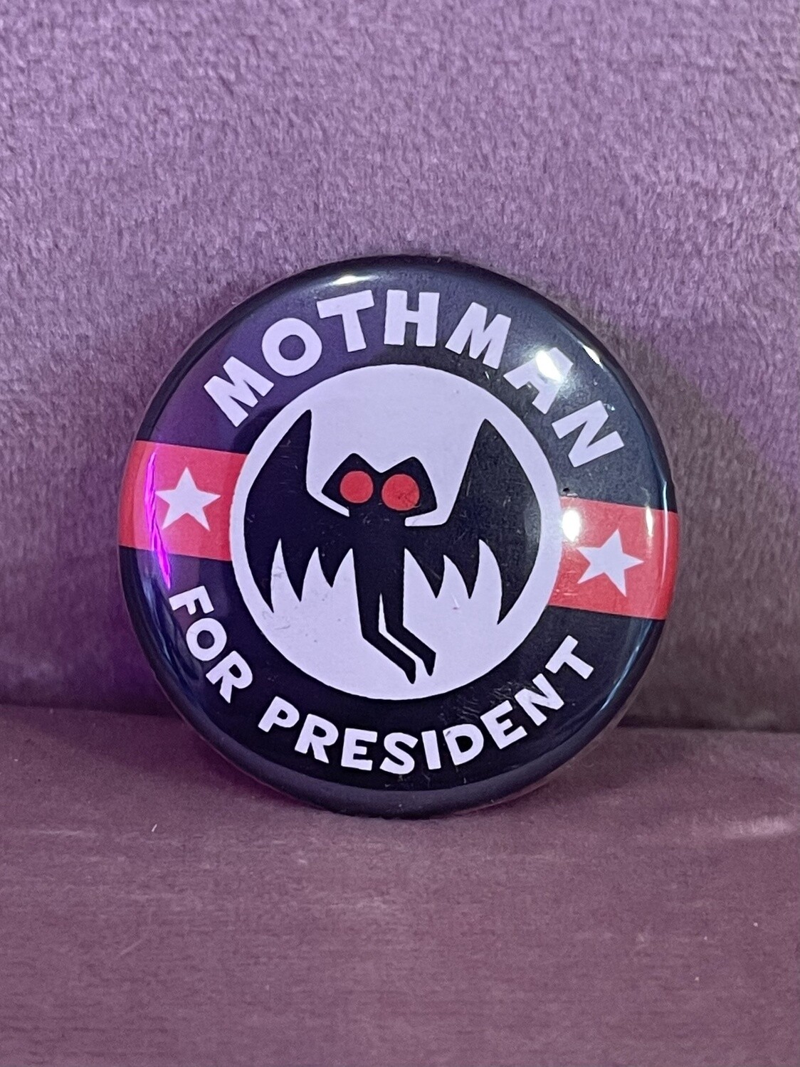 Mothman For President Button