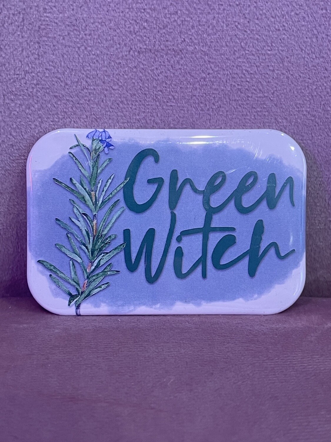 Green Witch 2&quot; x 3&quot; Magnet