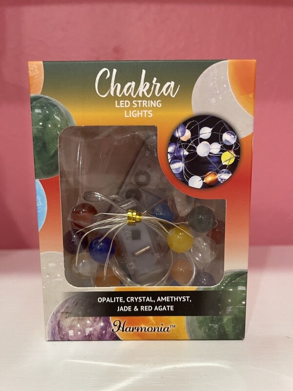 6.5 ft LED light string Chakra