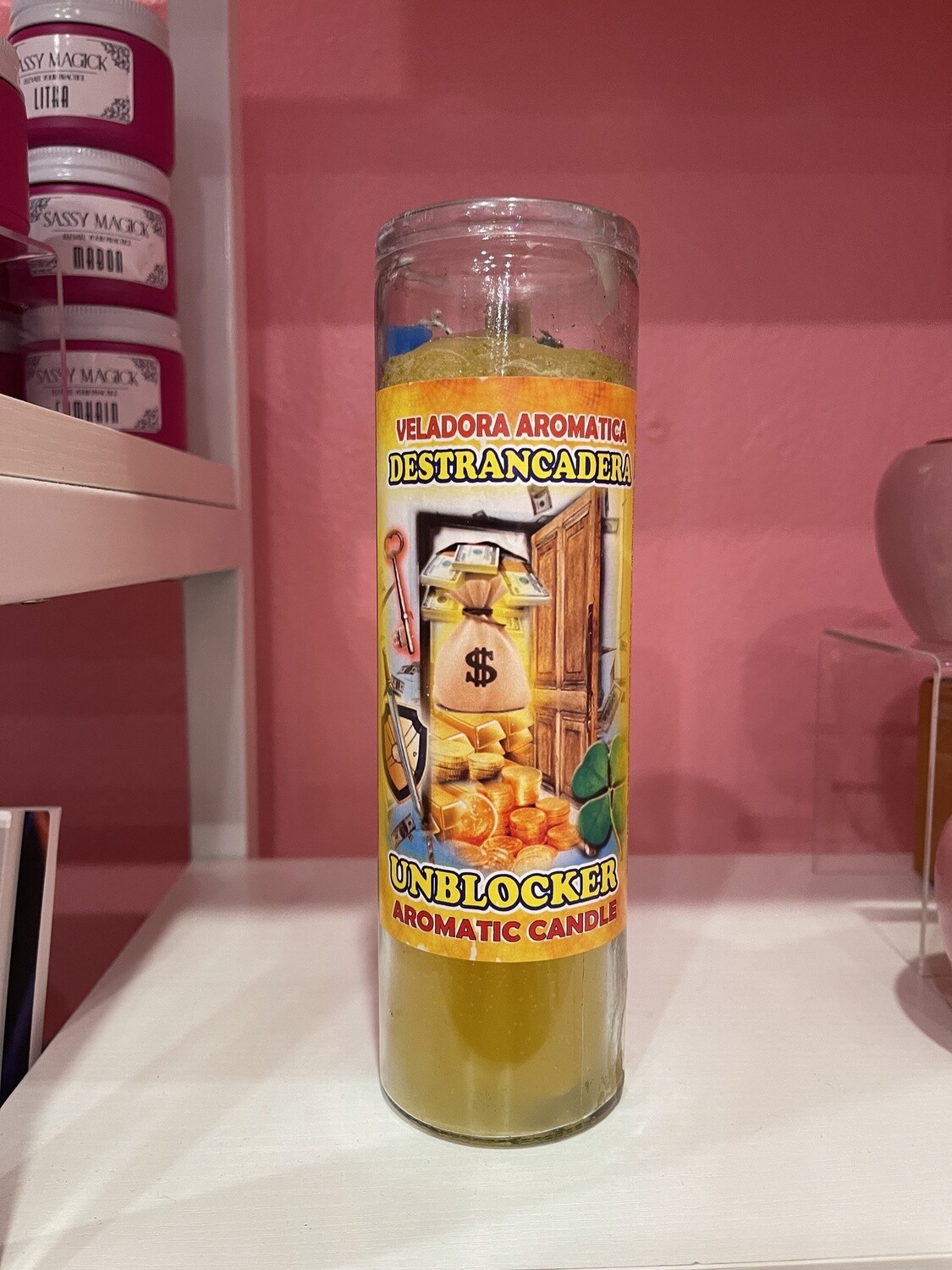 Unblocker (Destrancadera) aromatic jar candle