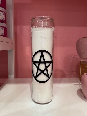 Pentagram Devotional Candle