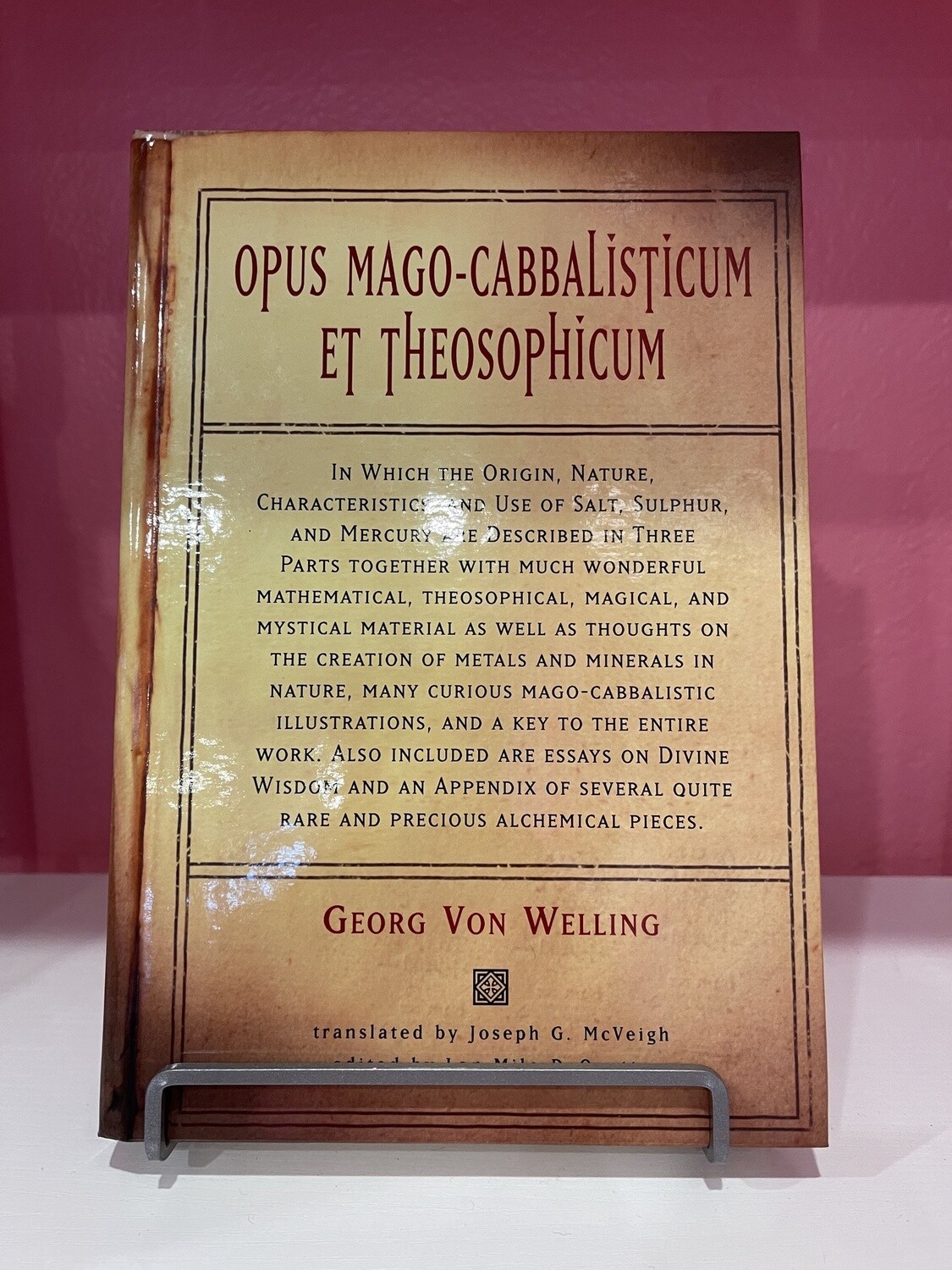 Opus MagoCabbalisticum Et Theosophicum