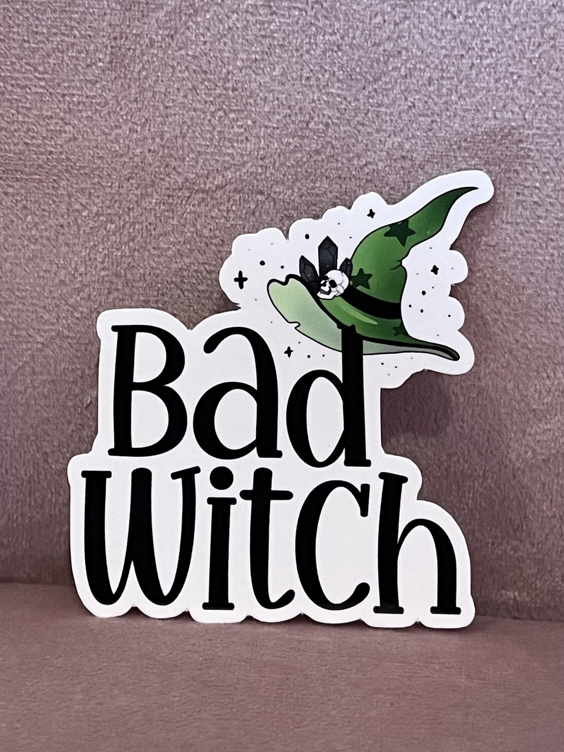 Bad Witch Vinyl Sticker