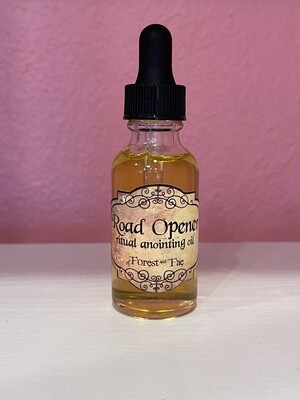 Road Opener Ritual Anointing Oil | Altar Oil | Opportunity | Spellcrafting | Witchcraft | Candle Dressing Oil | Altar Tools | Witchy Tools