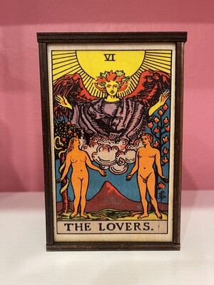 The Lovers Tarot Box 4X6