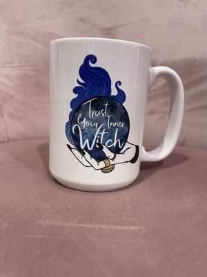 Trust Your Inner Witch 15 Ounce Mug