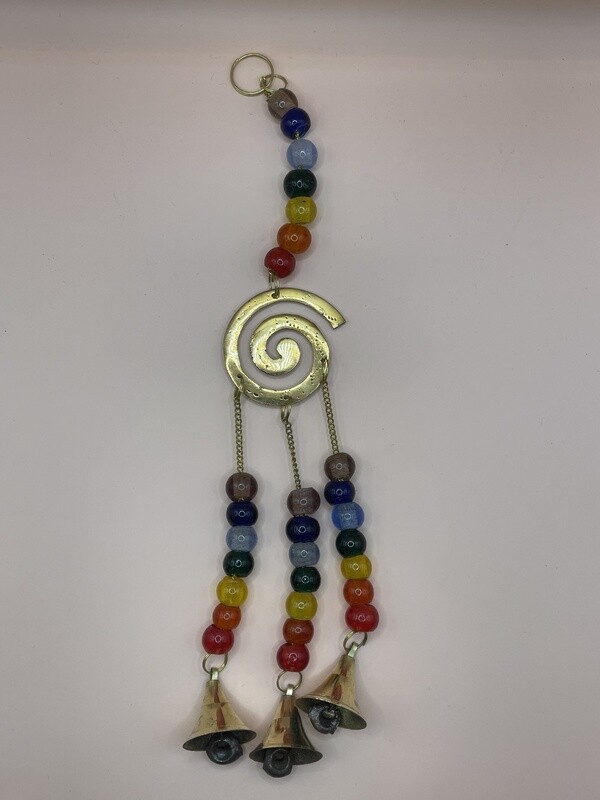 7 Chakra Spiral wind chime