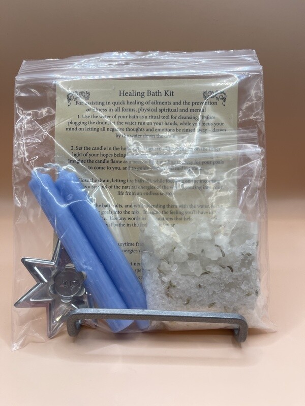 Healing bath kit