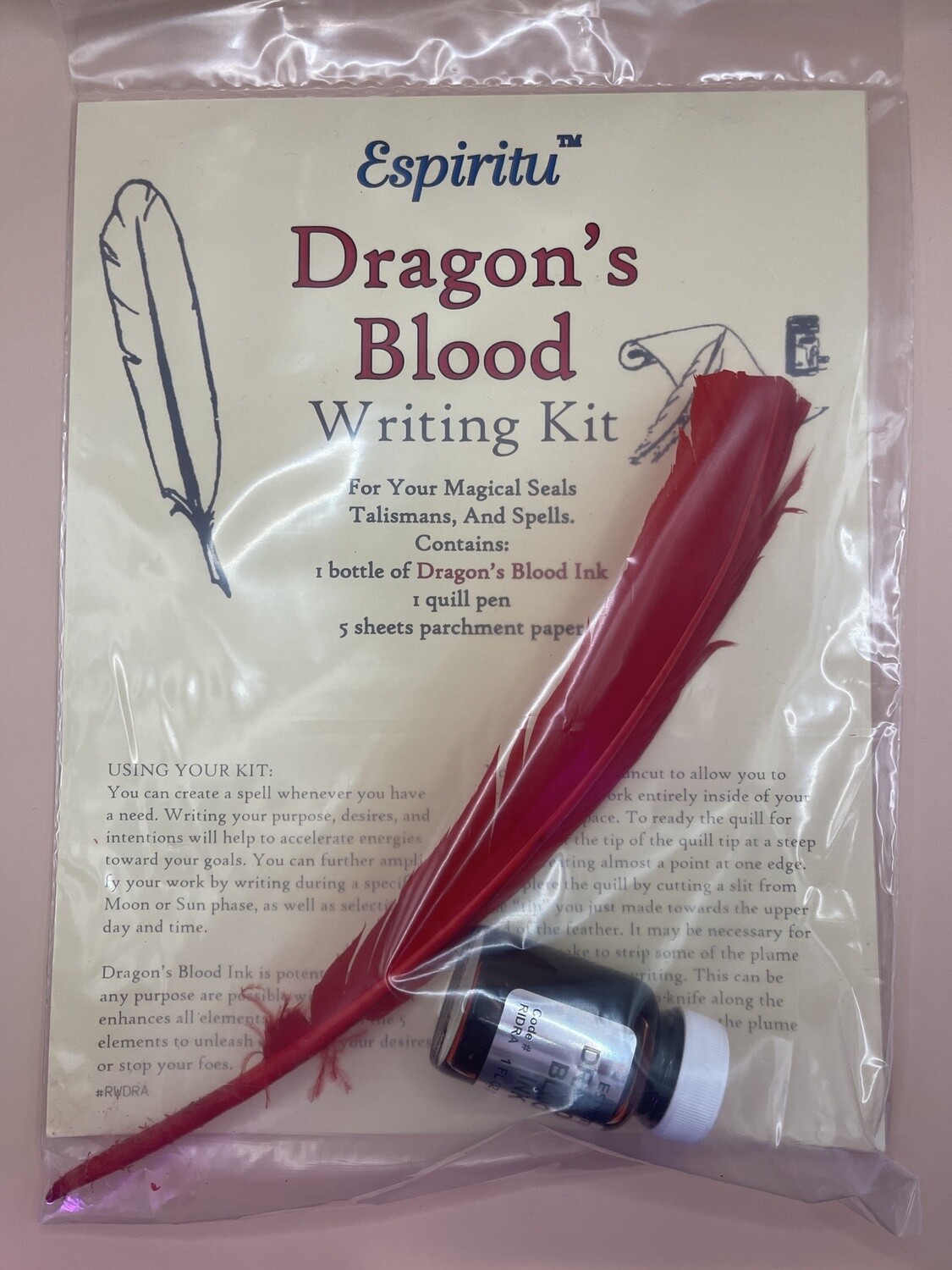 Dragon's Blood Writing Kit