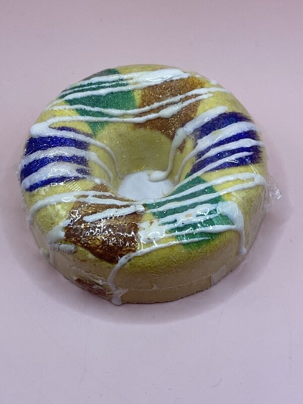 King Cake Bath Bomb