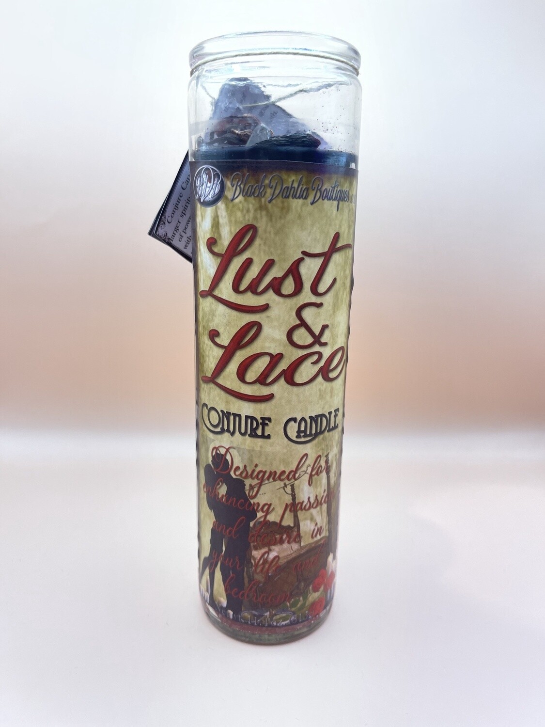 Lust and Lace Sex Spell Conjure Candle