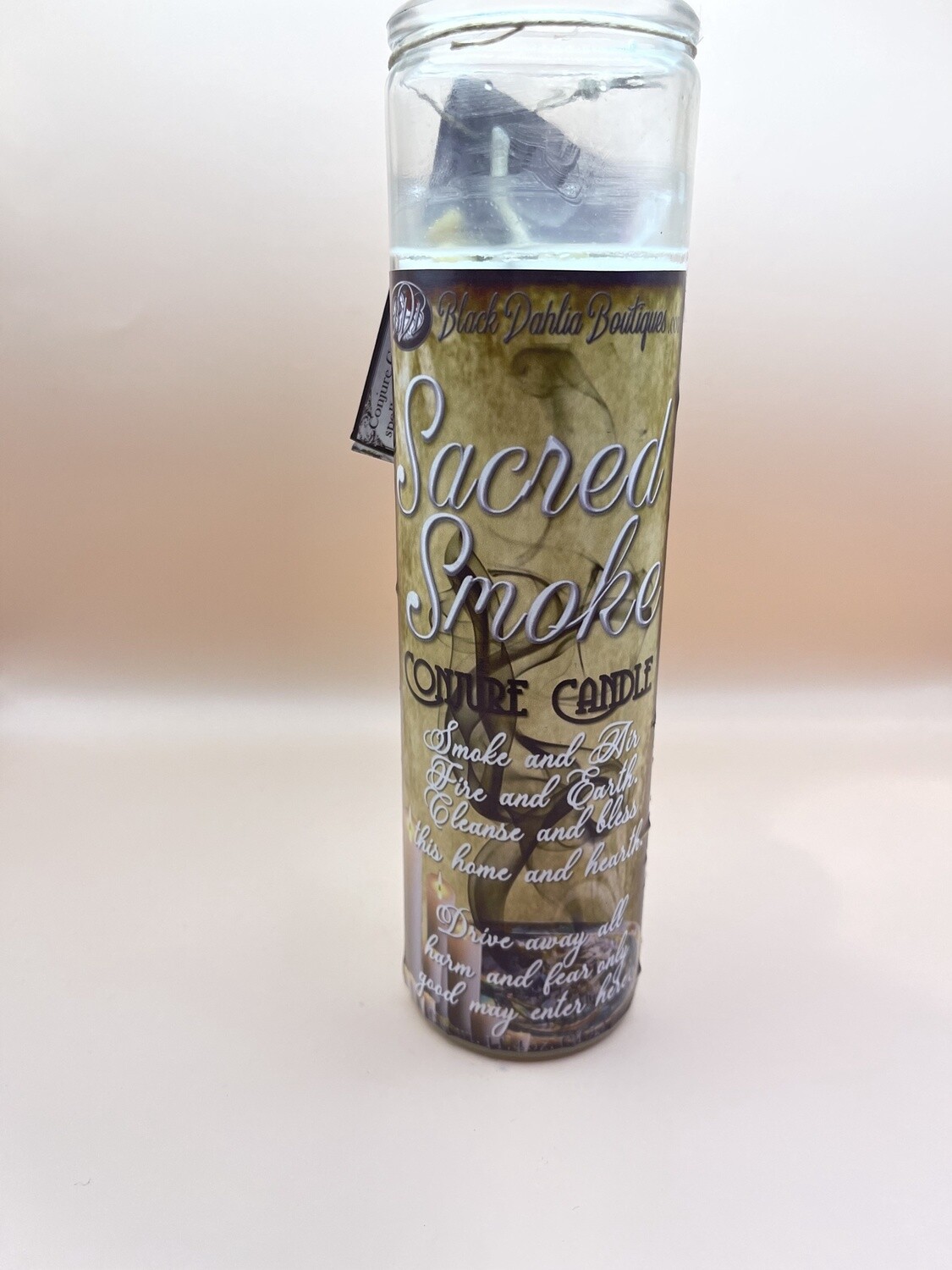 Sacred Smoke Cleansing Conjure Candle