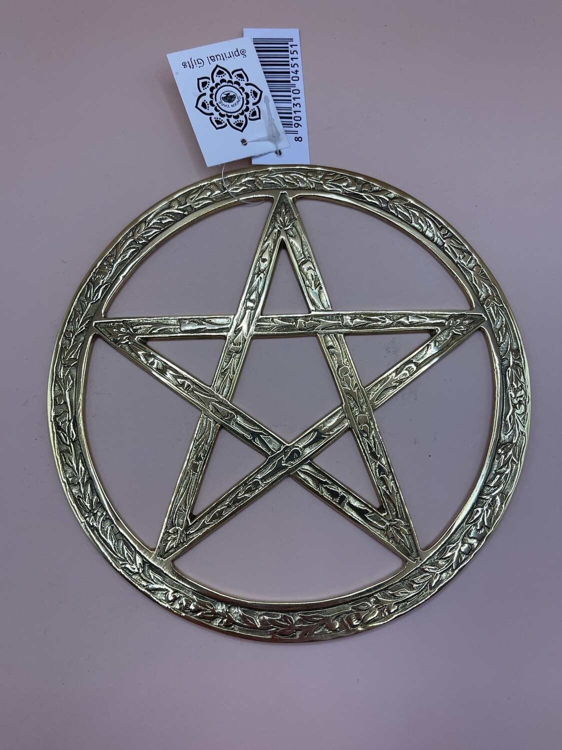 Brass Pentagram 15cm
