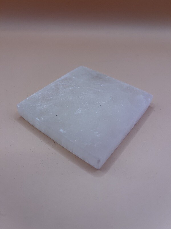 Selenite Square Charging Plate