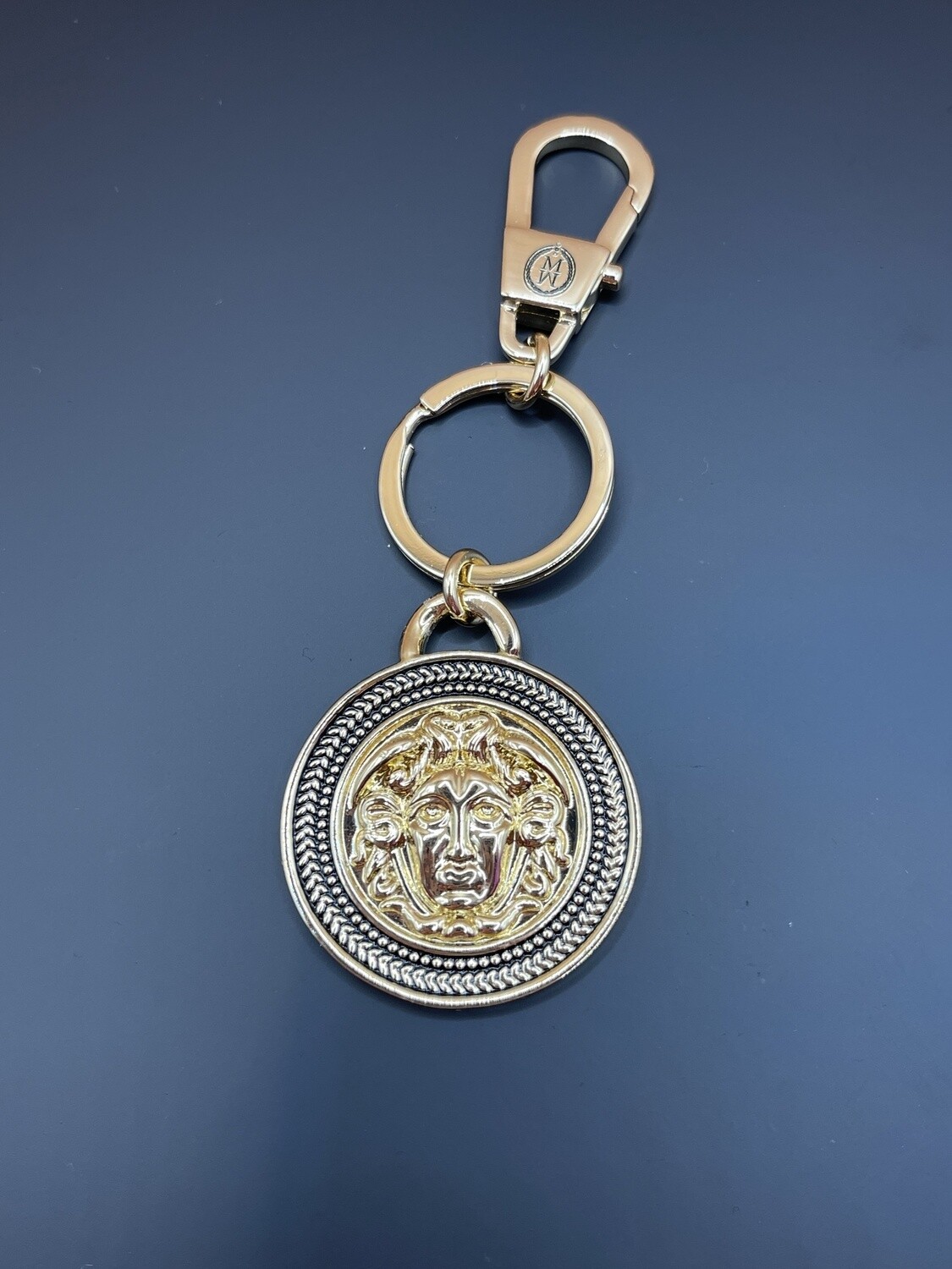 Medusa Key Ring - Gold