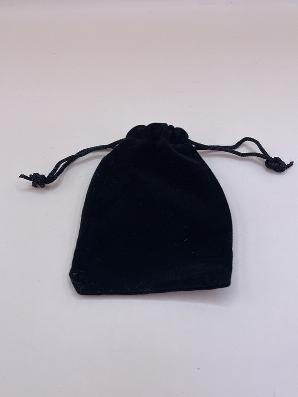 Black Velvet Pouch 3x3