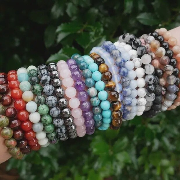 Beaded Bracelets | Clear Quartz
