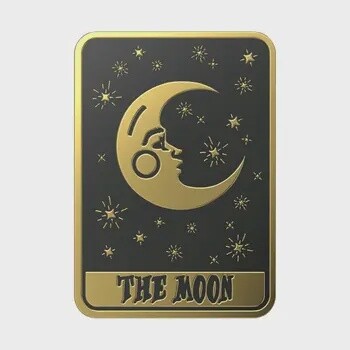 PopSocket-ENAMEL TAROT CARD MOON