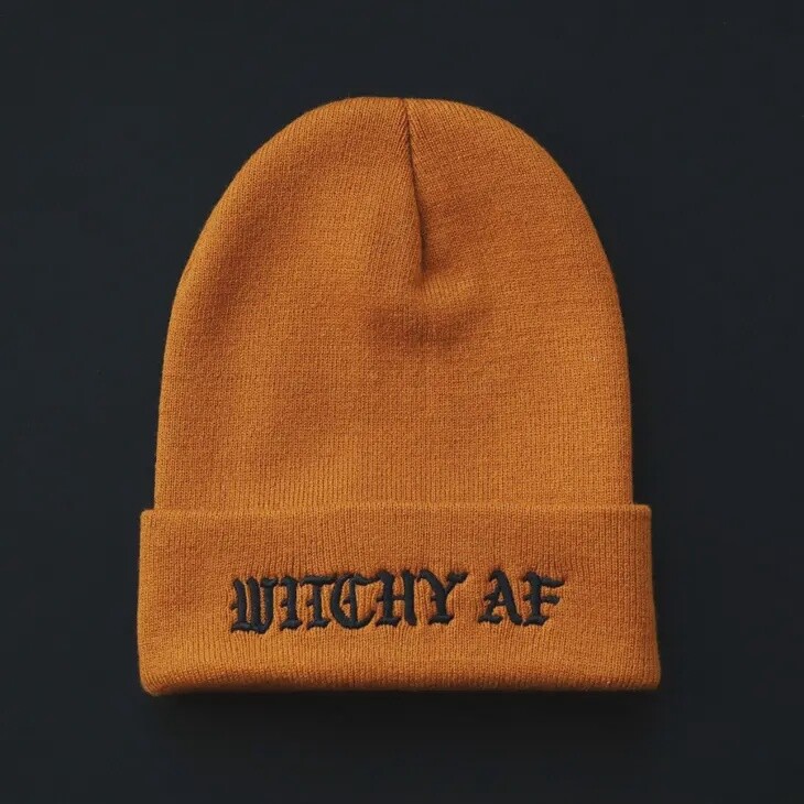 WITCHY AF BEANIE