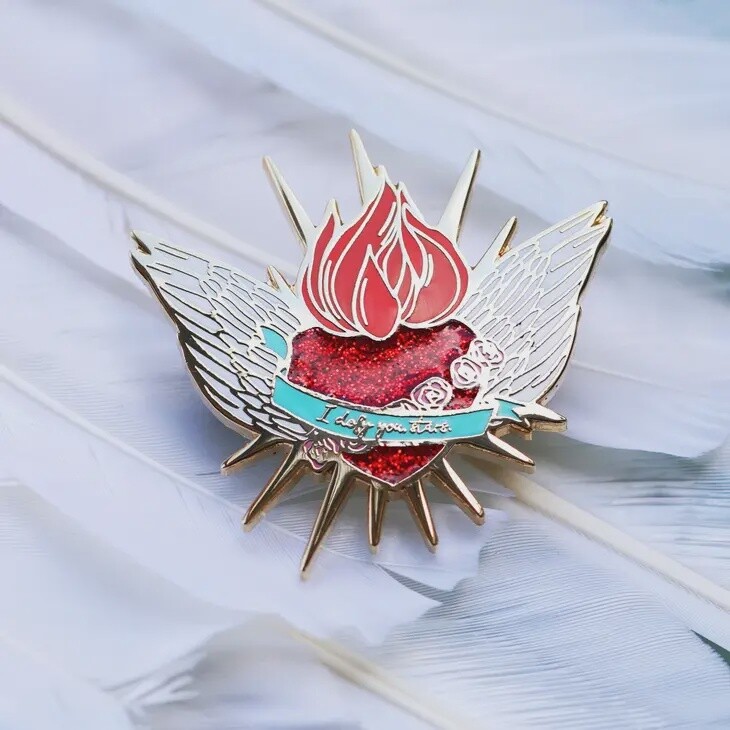 ROMEO + JULIET SACRED HEART PIN