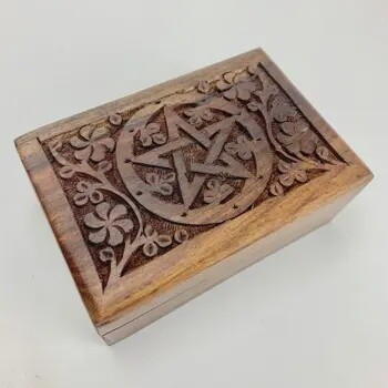 Carved Wooden Boxes