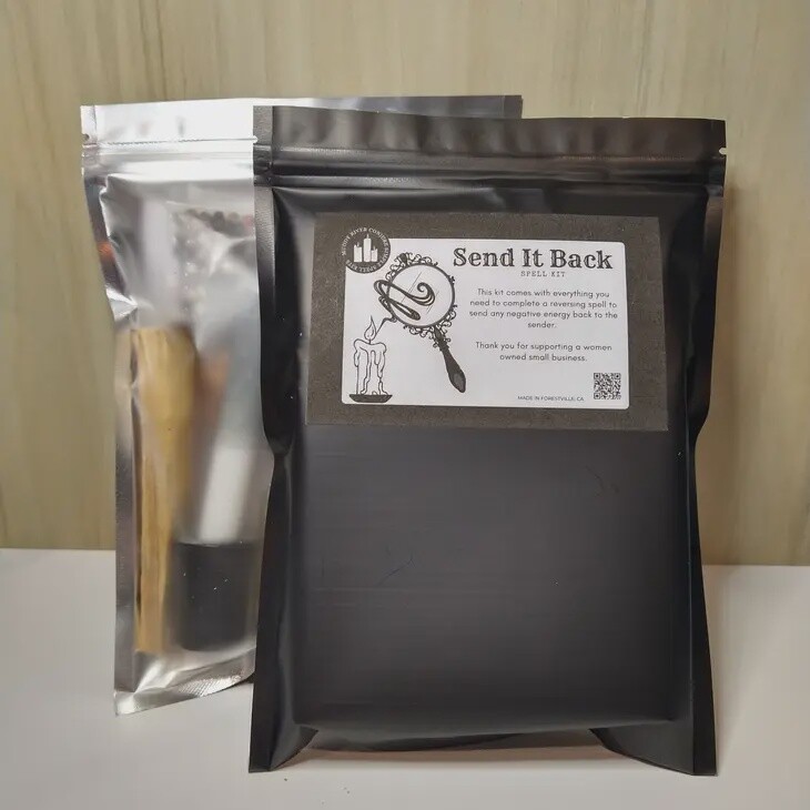 Send It Back Reversing Spell Kit, Reversing Ritual Kit