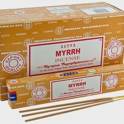 Myrrh Satya Incense Sticks