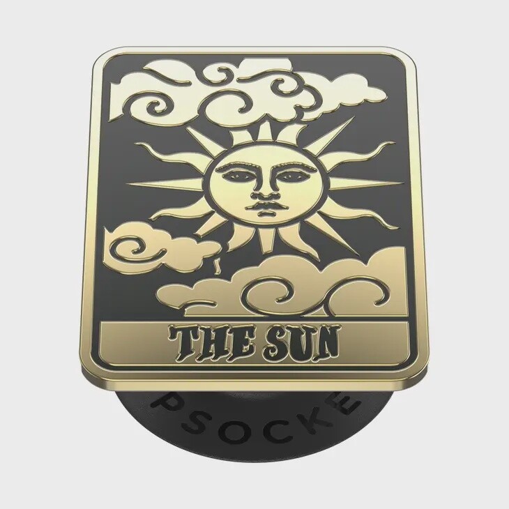 Popsockets Enamel Tarot Card Sun