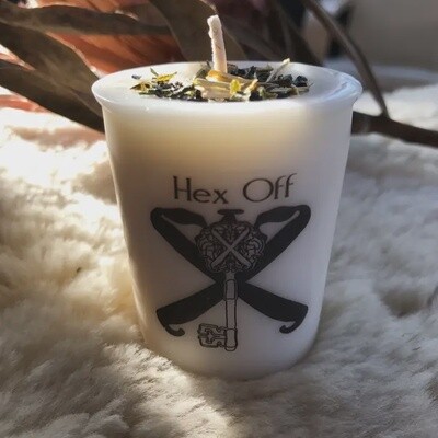 Hex Off - Dressed Soy Candle for Uncrossing