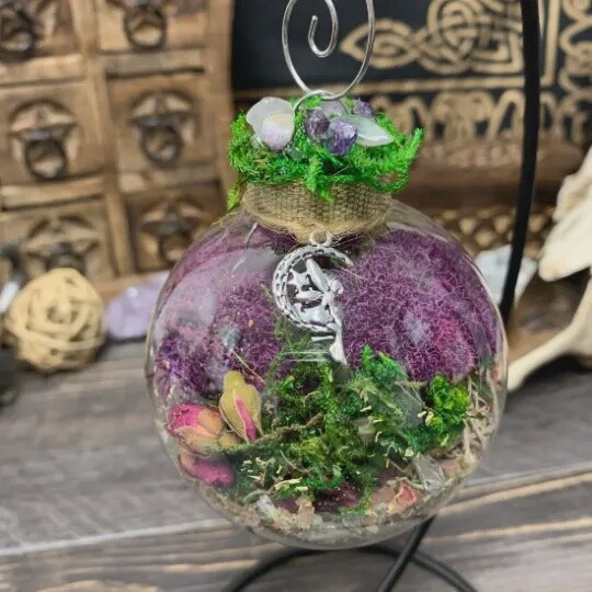 Moon fairy Witch Ball