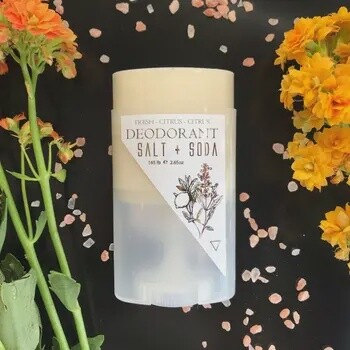 Deodorant - Salt and Soda (Fresh + Citrus + Herbal)
