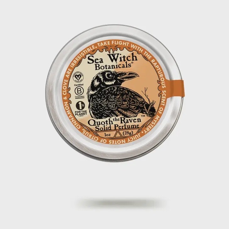 Solid Perfume - Quoth the Raven, Orange, Cinnamon, Clove